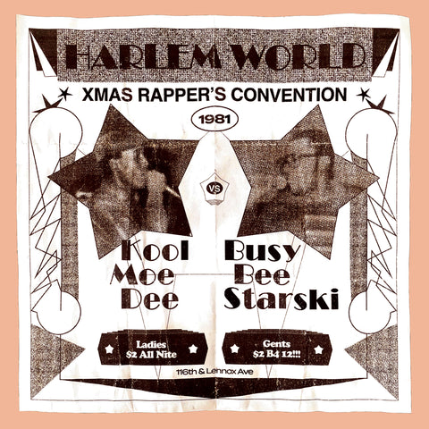 Xmas Rapper's Convention 1981 Harlem World - Kool Moe Dee vs Busy Bee Starski (Cassette)