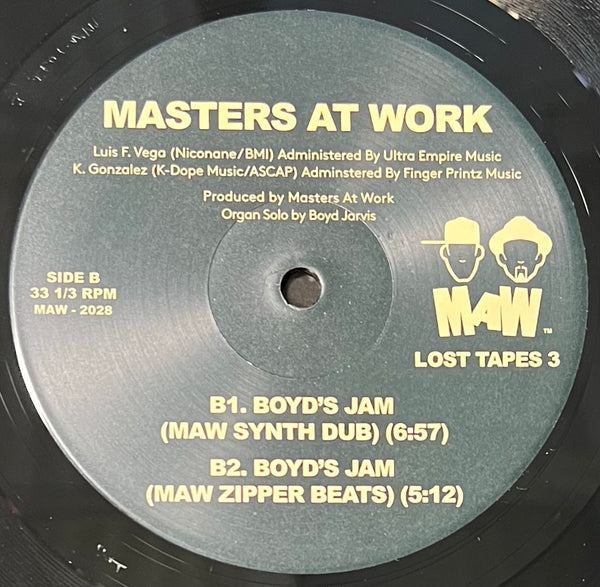 Maw - 2028 Boyd's Jam - Masters At Work – Kay-Dee Records