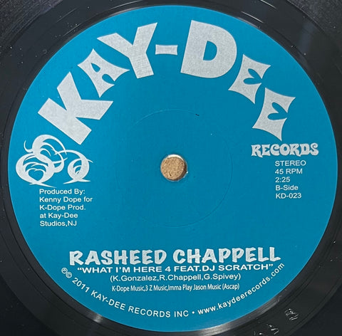 KD-023 Break Loose / What I'm Here Feat. DJ Scratch - Rasheed Chappell