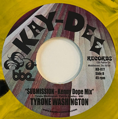 KD - 077 Submission - Original / Kenny Dope Remix - Tyrone Washington (Yellow Marble)