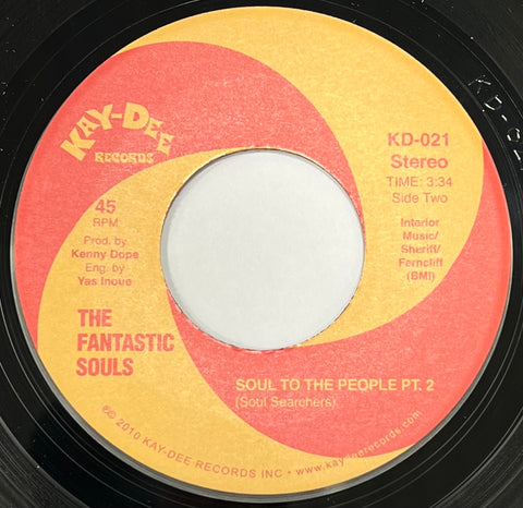 KD-021  Soul To The People (Kenny Dope Pt.1 & 2 The Fantastic Souls