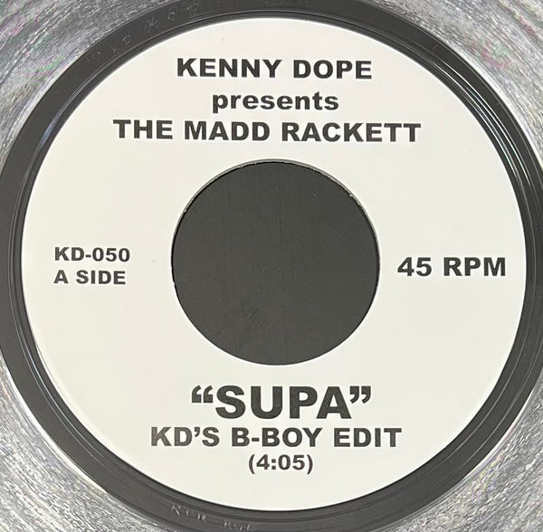 kenny dope supa 7inch レコード KENNY DOPE presents THE MAD RACKET // SUPA (7VER) – next