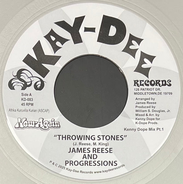 KD-083 Throwing Stones (Kenny Dope Pt.1 & 2) - James Reese & The