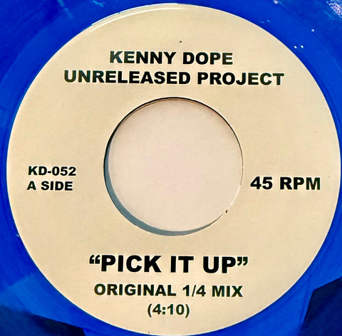 KD-052 Pick It Up / That Gangsta Shit - Kenny Dope (Clear Blue)