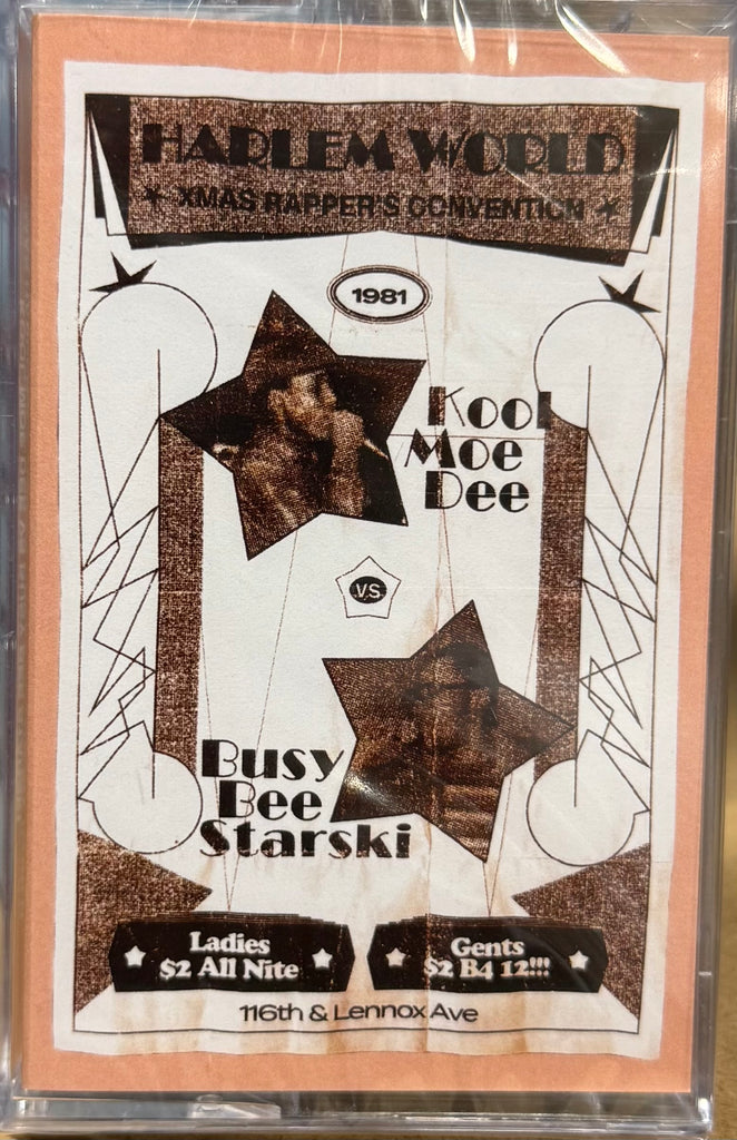 Xmas Rapper's Convention 1981 Harlem World - Kool Moe Dee vs Busy Bee Starski (Cassette)