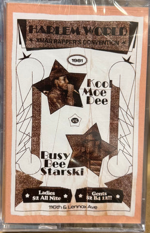 Xmas Rapper's Convention 1981 Harlem World - Kool Moe Dee vs Busy Bee Starski (Cassette)