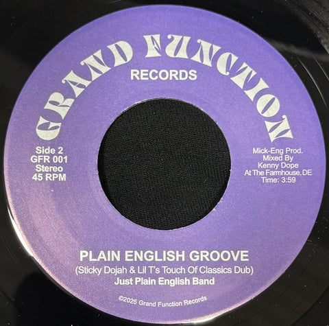 #1198 Plain English Groove - Just Plain English Band