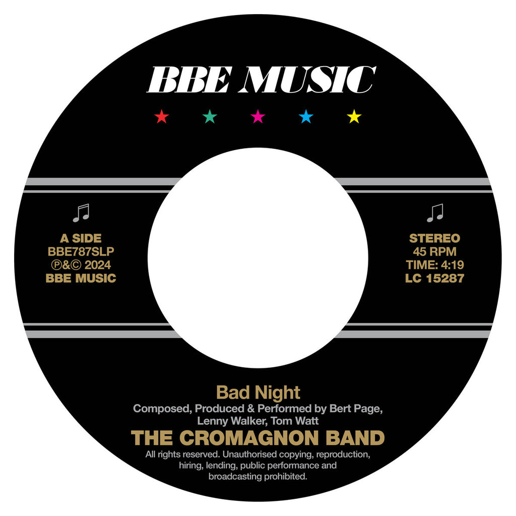 #1167 Bad Night / Quadrant - The Cromagnon Band