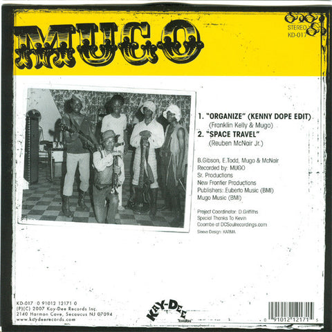 KD-017 Organized (Kenny Dope Edit) - Mugo