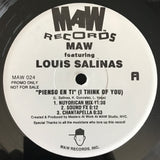 Maw-024 Pienso En Ti - Maw Feat. Louis Salinas (White Promo)