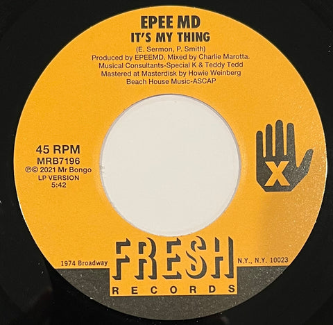 #802 It's My Thing / You're A Customer - Epmd