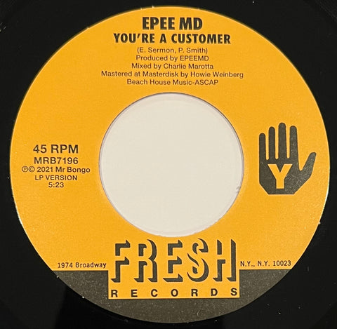 #802 It's My Thing / You're A Customer - Epmd