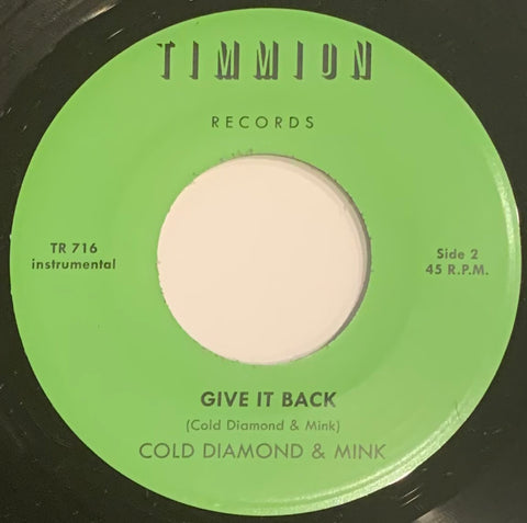 #623 Give It Back Willie West & Cold Diamond & Mink