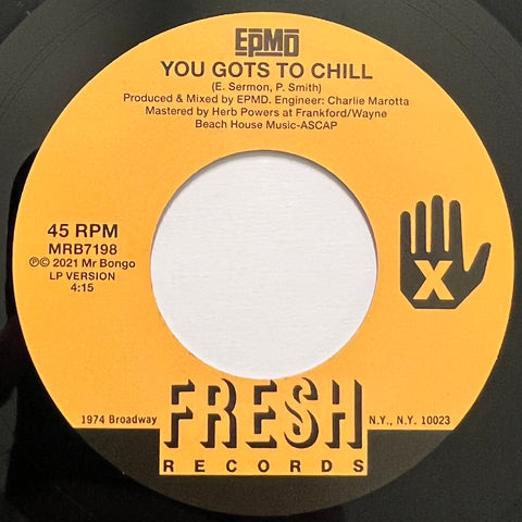 #816 You Gots To Chill / Let The Funk Flow  - Epmd