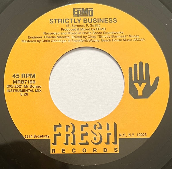 Kay-Dee　Strictly　814　–　Epmd　Business　Instrumental　Records