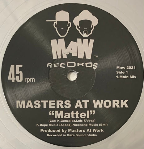 Maw - 2021 (Silver Vinyl) Mattel - Masters At Work