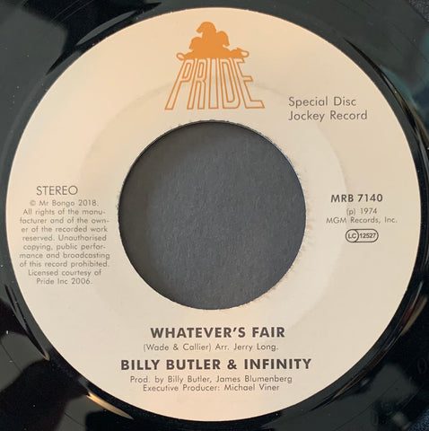 #697 Simple Things - Lady Lee / Whatever's Fair Billy Butler & Infinity