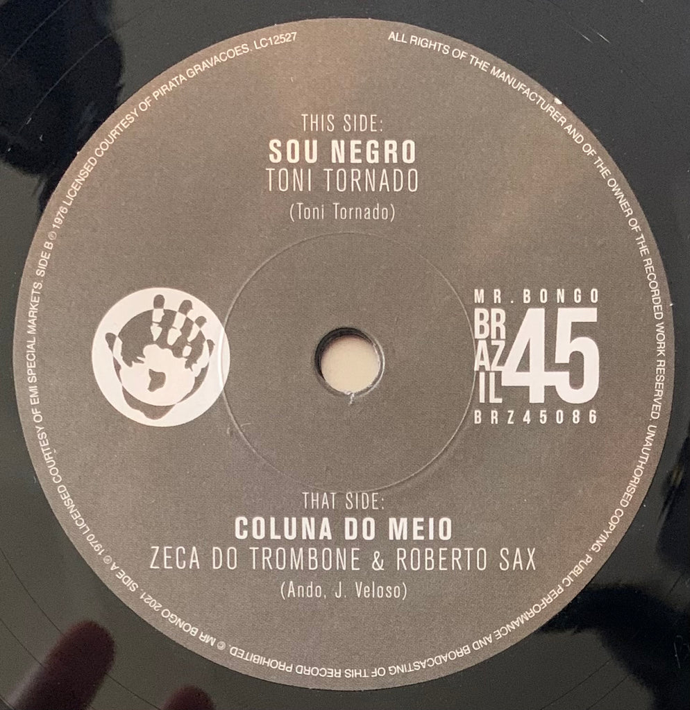 #700 Sou Negro - Toni Tornado / Coluna Do Meio - Zeca Do Trombone