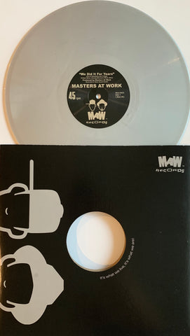 Maw - 2022 We Did It For Years (Silver Vinyl) - Masters At Work