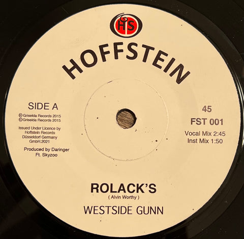 #917 Rolacks Feat. Skyzoo  / Over Gold Feat. Mayhem Lauren - Westside Gunn