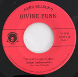 #485  Call Me Answer - Birmingham Travelers / The Little Light Of Mine - Gospel Ambassadors