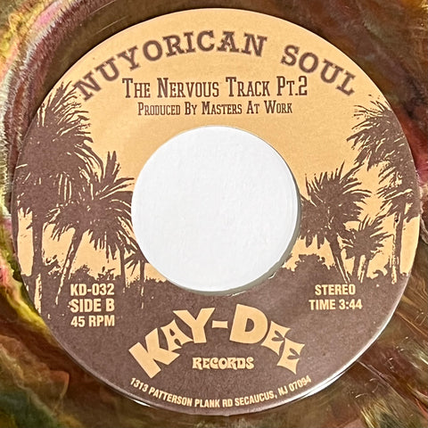 KD-032/033 Nu Yorican Sou l- The Nervous Track / Mind Fluid (Marble Vinyl)