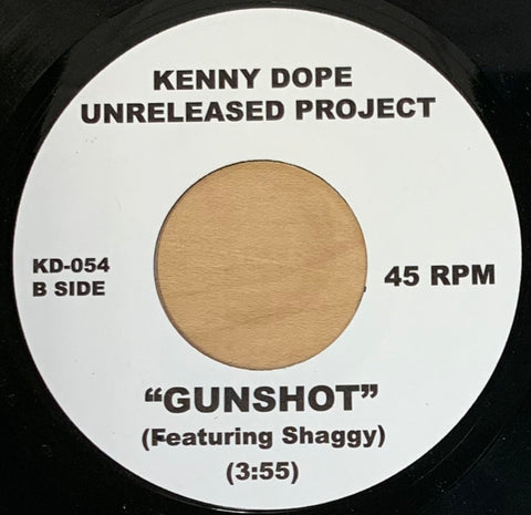 KD-054 Kenny Dope Unreleased Project "Get On Down / Gunshot Featuring Shaggy