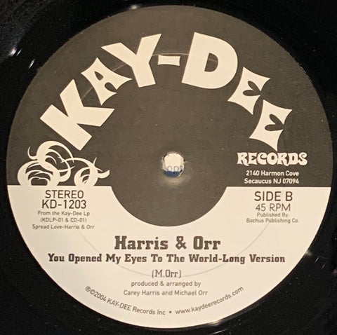 KD-1203 Harris & Orr-Spread Love/You Opened My Eyes (Promo)