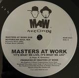 Maw - 2023 It's What We Live, It's What We Are - Masters At Work