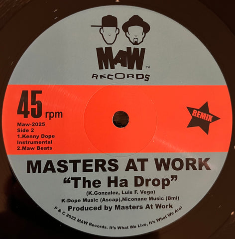 Maw - 2025 The Ha Drop (The Ha Dance Remix) - Masters At Work