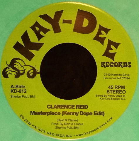 KD-012 Masterpiece / Kenny Dope Edit - Clarence Reid