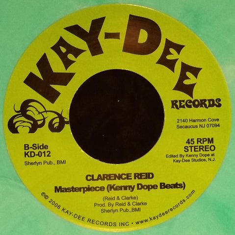 KD-012 Masterpiece / Kenny Dope Edit - Clarence Reid