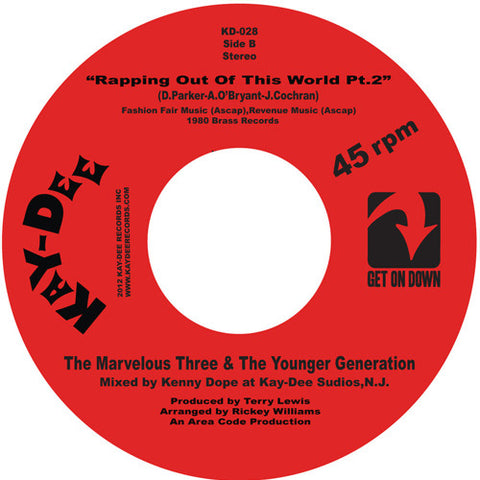 KD-028 The Marvelous Three & the Younger Generation-Rappin Out Of This World