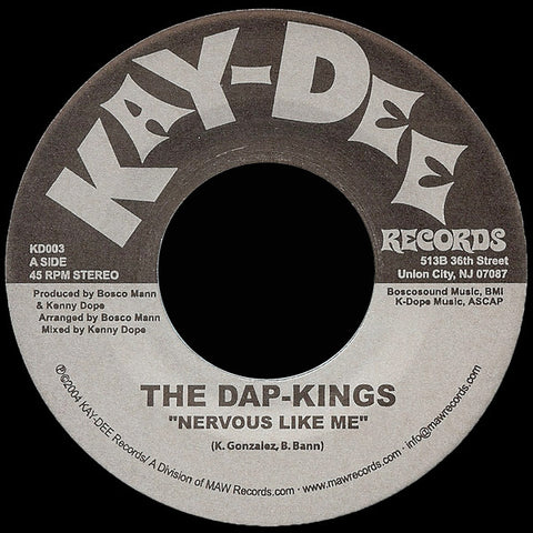 KD-003 Nervous Like Me Kenny Dope Original Mix Pt.1 & 2 - The Dap Kings