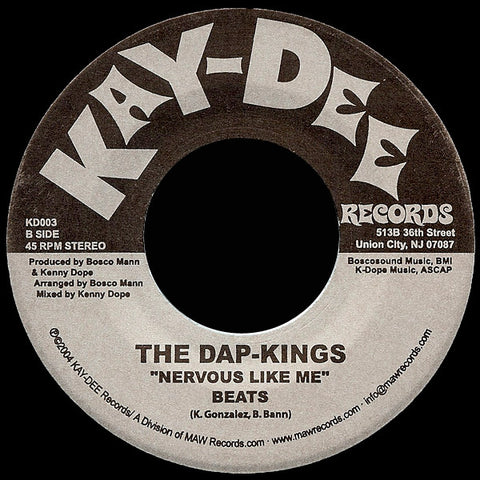 KD-003 Nervous Like Me Kenny Dope Original Mix Pt.1 & 2 - The Dap Kings