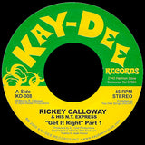 KD-008 Gettin' It Right (Kenny Dope Edit) - Rickey Calloway