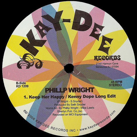 KD-1209 Keep Her Happy - Phillip Wright / Deeper In Love - Fire
