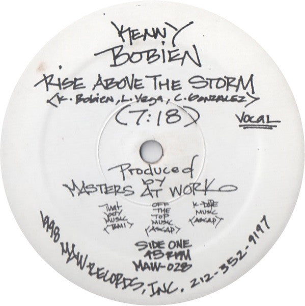 Maw-028 Rise Above The Storm - Kenny Bobien (Promo)