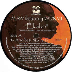 Maw-046 Maw Feat. Wunmi