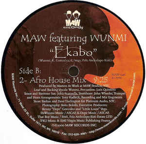 Maw-046 Maw Feat. Wunmi