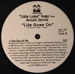 Maw-052 Life Goes On Little Louie Vega Feat. Arnold Jarvis