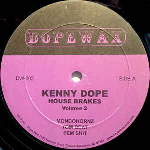 DW-602 Kenny Dope - House Brakes Vol.2