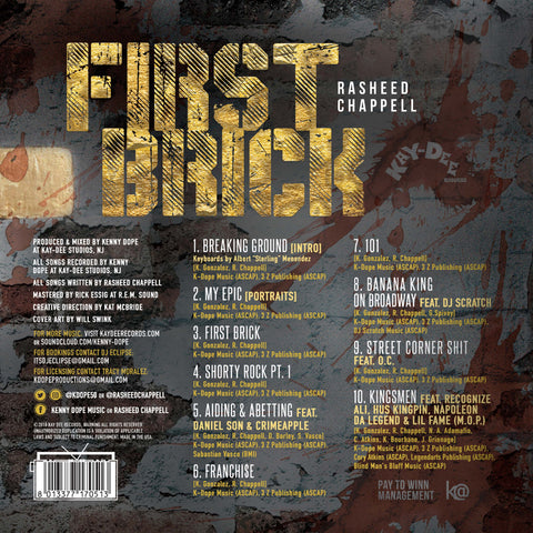 First Brick - Rasheed Chappell Album