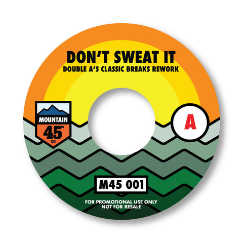 #865 Don't Sweat It / Warped Pigs - Double A & Jeyone