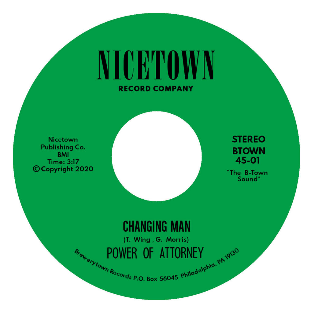 #559 Changing Man / I'm Just You Clown - Power Of Attorney