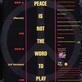 #710 Peace Is Not The Word To Play (RED VINYL) - Main Source