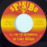 #991 Hey Girl / I'll Find You Instrumentals - The Stance Brothers