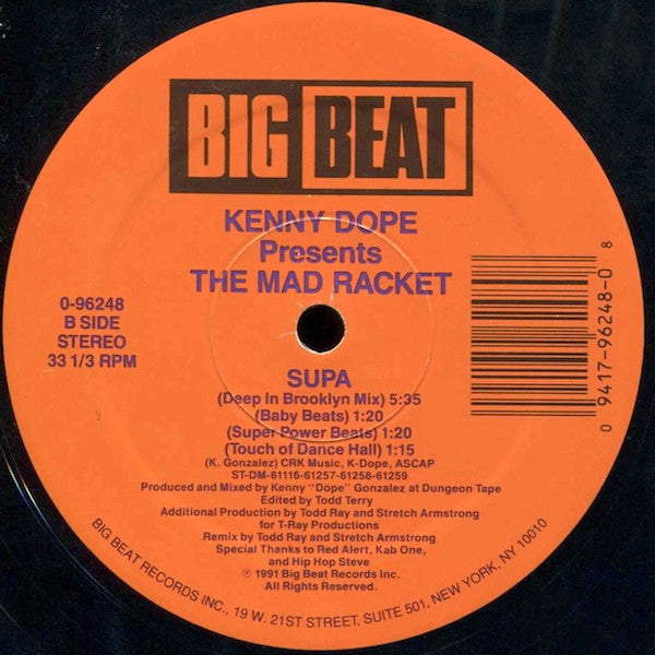 MR-045 Supa - Kenny Dope Presents The Mad Rackett – Kay-Dee Records