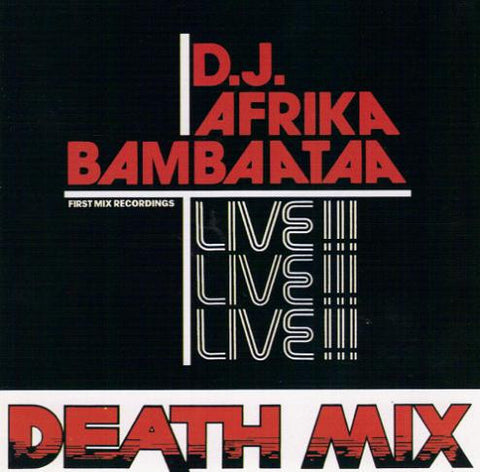 OP-013 Death Mix Live - Afrika Bambaataa