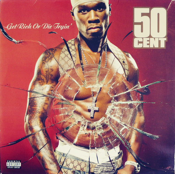 OP-016 Get Rich Or Die Tryin' - 50 Cent (2003 Sealed Double Vinyl